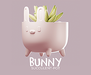 Bunny Pot