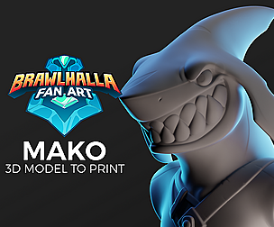 Mako Statue Brawlhalla