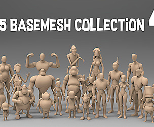 25 Basemesh collection 4