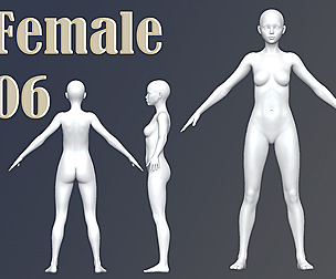 Female 06 Base Mesh