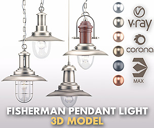 Fisherman pendant light