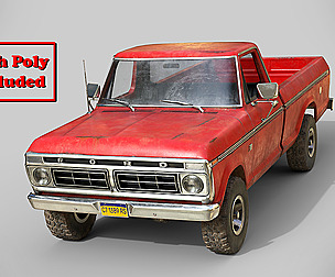 Ford F100 1976 Old Red