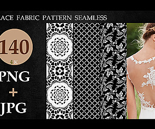 140 LACE FABRIC PATTERN SEAMLESS-vol 5