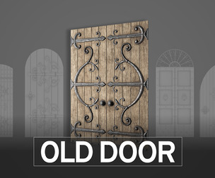20 Old Door Basemesh Vol.01