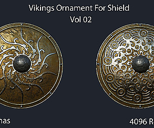 Vikings Ornament For Shield - Vol 02