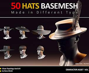 50 HATS BASEMESH