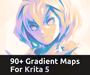 Rakurri Gradient Map Set for Krita 5