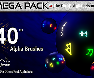 440 Alphas of The Oldest Alphabets in the World-V1