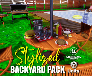 Stylized Backyard Pack [Unreal Engine / Unity]