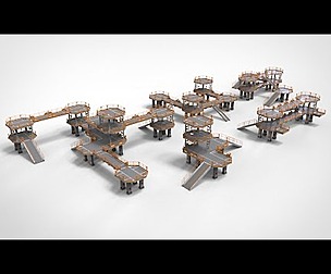 Sci Fi Modular Environment 9