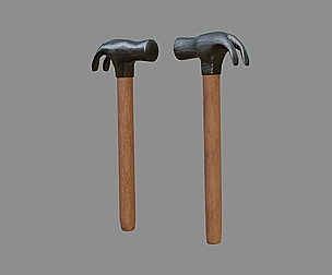 Hammer - Low and High poly