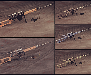 SVD Sniper Rifle Dragunov