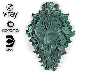 green man statue