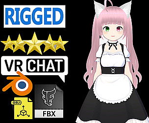cute anime girl character - Ine