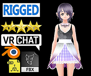 cute anime girl character - Katsumi