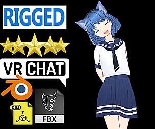 cute anime girl character - Mayumi