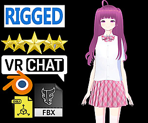 cute anime girl character - Yuri