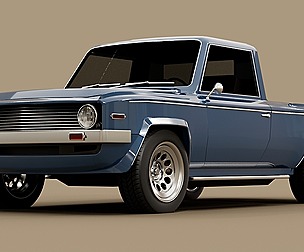 70s generic pickup truck suv
