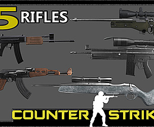 counter strike-5 rifles