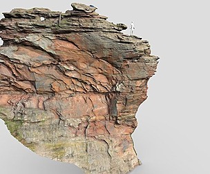 PBR Rocks Sand Stone Forest Cliff Big