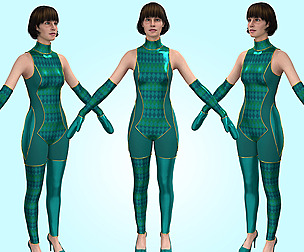 Outfit Female Marvelous Designer And Clo3d