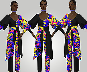 Outfit Female Marvelous Designer And Clo3d