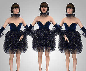 Outfit Female Marvelous Designer And Clo3d
