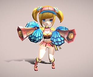 Casual RPG Character - 1 Angelina