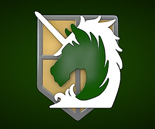 Attack on Titan - Military Police - Logo