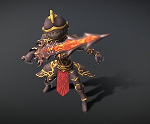Casual RPG Monster - 7 Dark Fighter