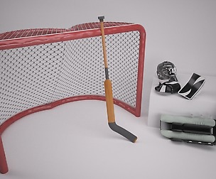 Icehockey Goalie Equipmenet