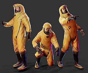 Game ready Biohazard suit