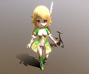 Casual RPG Character - 10 Gaysha