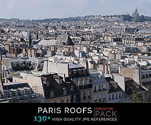 Paris Roofs CREATIVE PACK