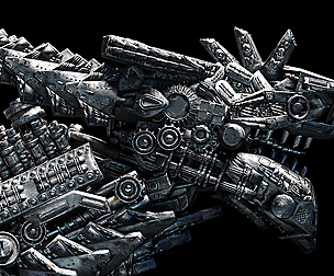 PBR Steampunk Dragon - 16K Textures