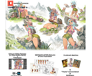 Patreon TERM 14 / TIER 3 : Hiker Girl