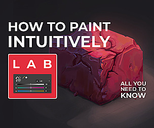 How to paint intuitively with LAB slider
