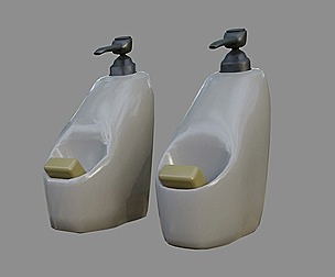Soap Dish - Low and High poly