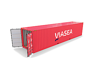 40ft Shipping Container Viasea