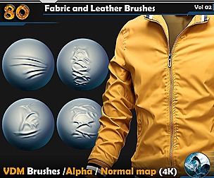 Fabric and Leather Brushes Vol 02