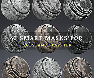 High-Detail Smart Masks / substance painter Vol 02