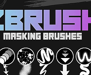 ZBrush Masking Brushes