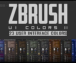 ZBrush UI Colors II: User Interface Colors