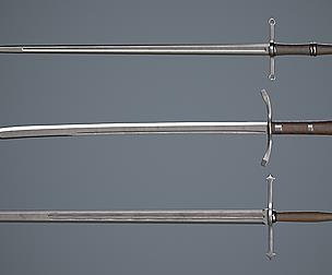 Two-handed swords