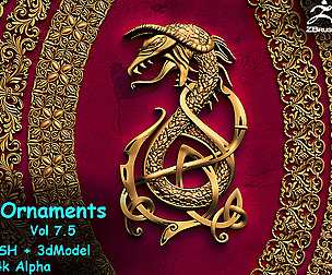 (Free) Fred's 8 Ornament Pack Vol 7.5