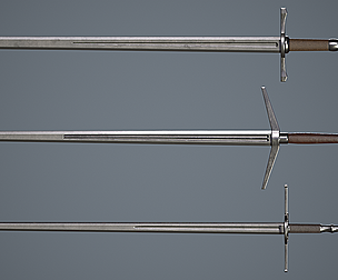 Two-handed swords