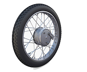 Moped wheel