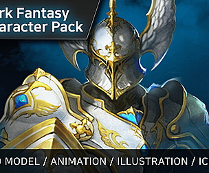Dark Fantasy Character pack - Guardian