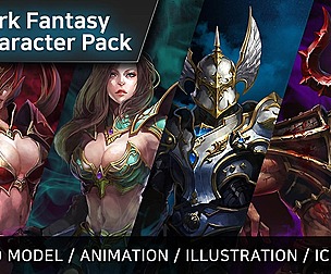 Dark Fantasy Character pack - All Characters