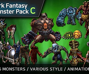 Dark Fantasy Monster Pack C
